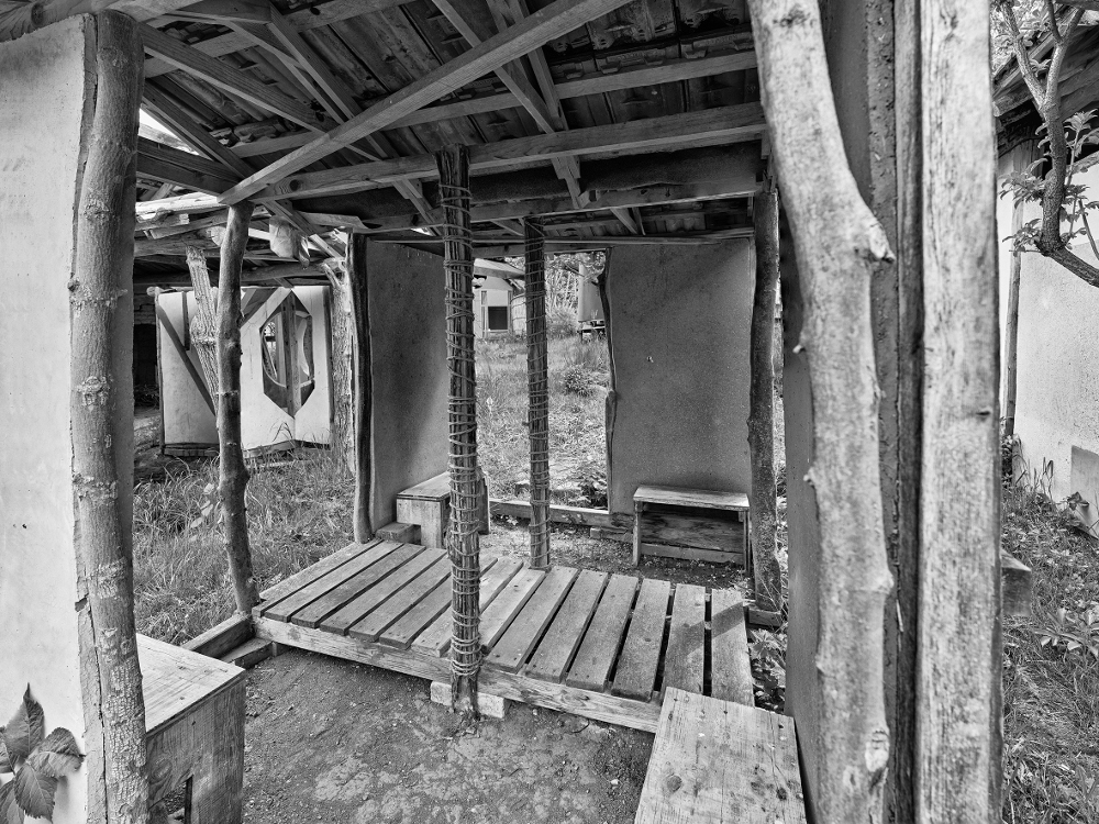 Teehaus, Lehmbau, RWTH Aachen, 2019 ©Andreas Magdanz