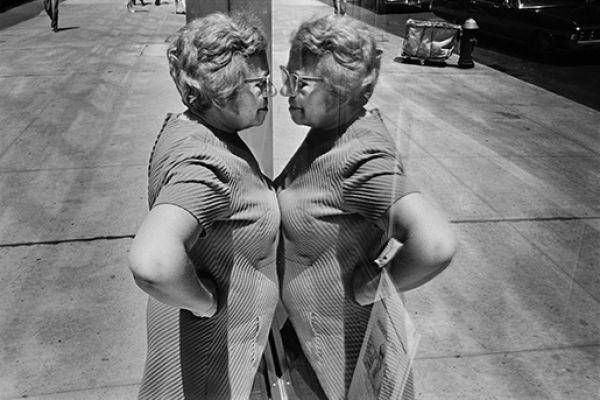 Woman looking at herself in store window, New York City, 1969 © Richard Kalvar / Magnum Photos